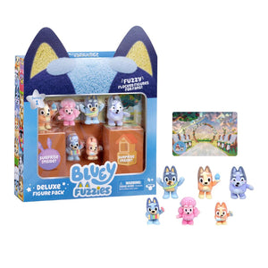 Bluey Fuzzies Deluxe Figure Pack - BABY TOYS - Beattys of Loughrea