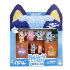 Bluey Fuzzies Deluxe Figure Pack - BABY TOYS - Beattys of Loughrea