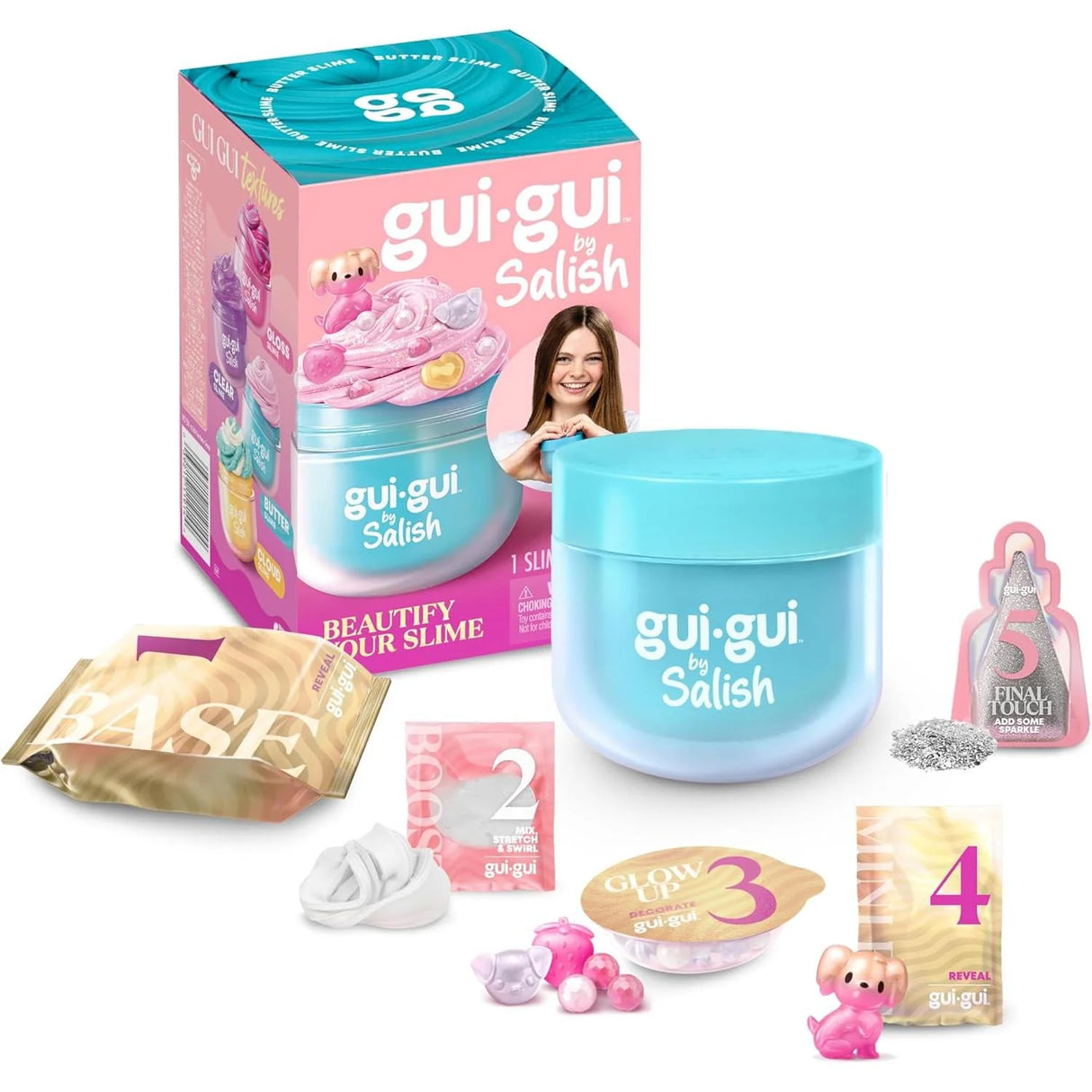 Gui Gui Salish Slime Single Pack Assorted Styles - ART & CRAFT/MAGIC/AIRFIX - Beattys of Loughrea