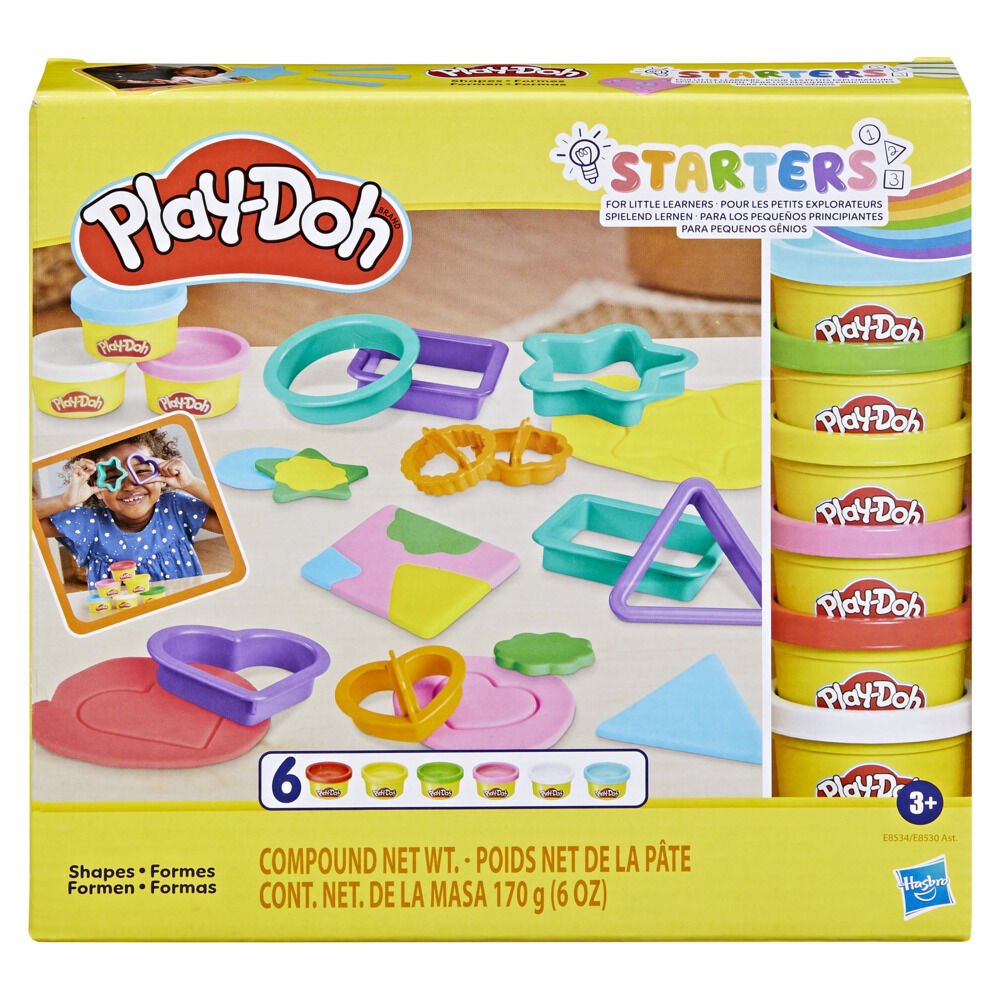 PlayDoh Starter Set - Shapes - ART & CRAFT/MAGIC/AIRFIX - Beattys of Loughrea