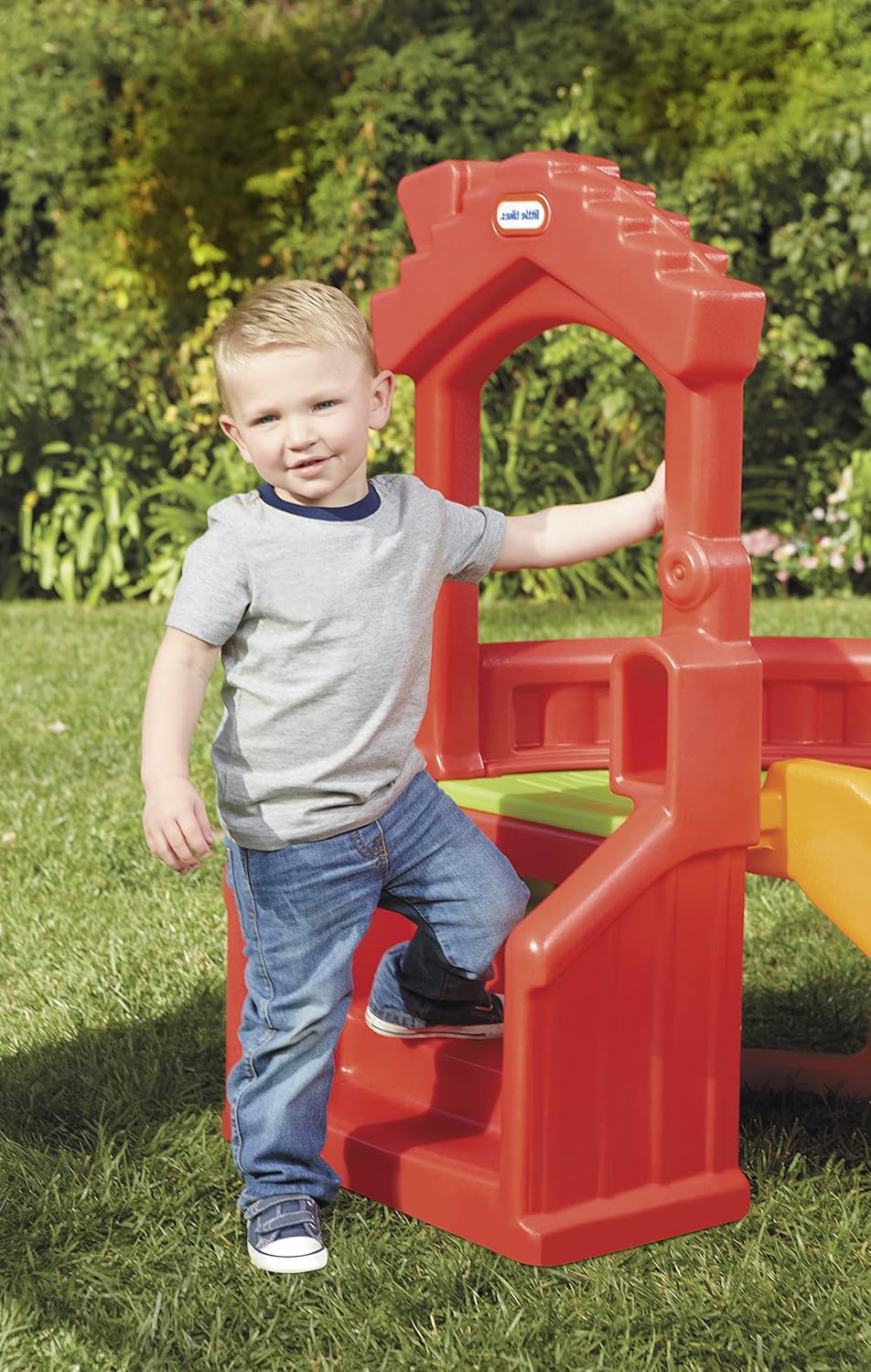 Little Tikes Climb'n'Slide Playhouse - SWINGS/SLIDE OUTDOOR GAMES - Beattys of Loughrea