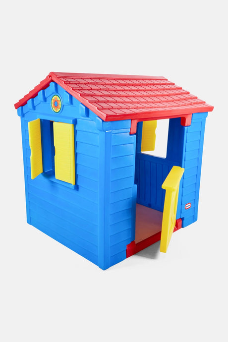 Little Tikes My First Playhouse - Primary Colours - SWINGS/SLIDE OUTDOOR GAMES - Beattys of Loughrea