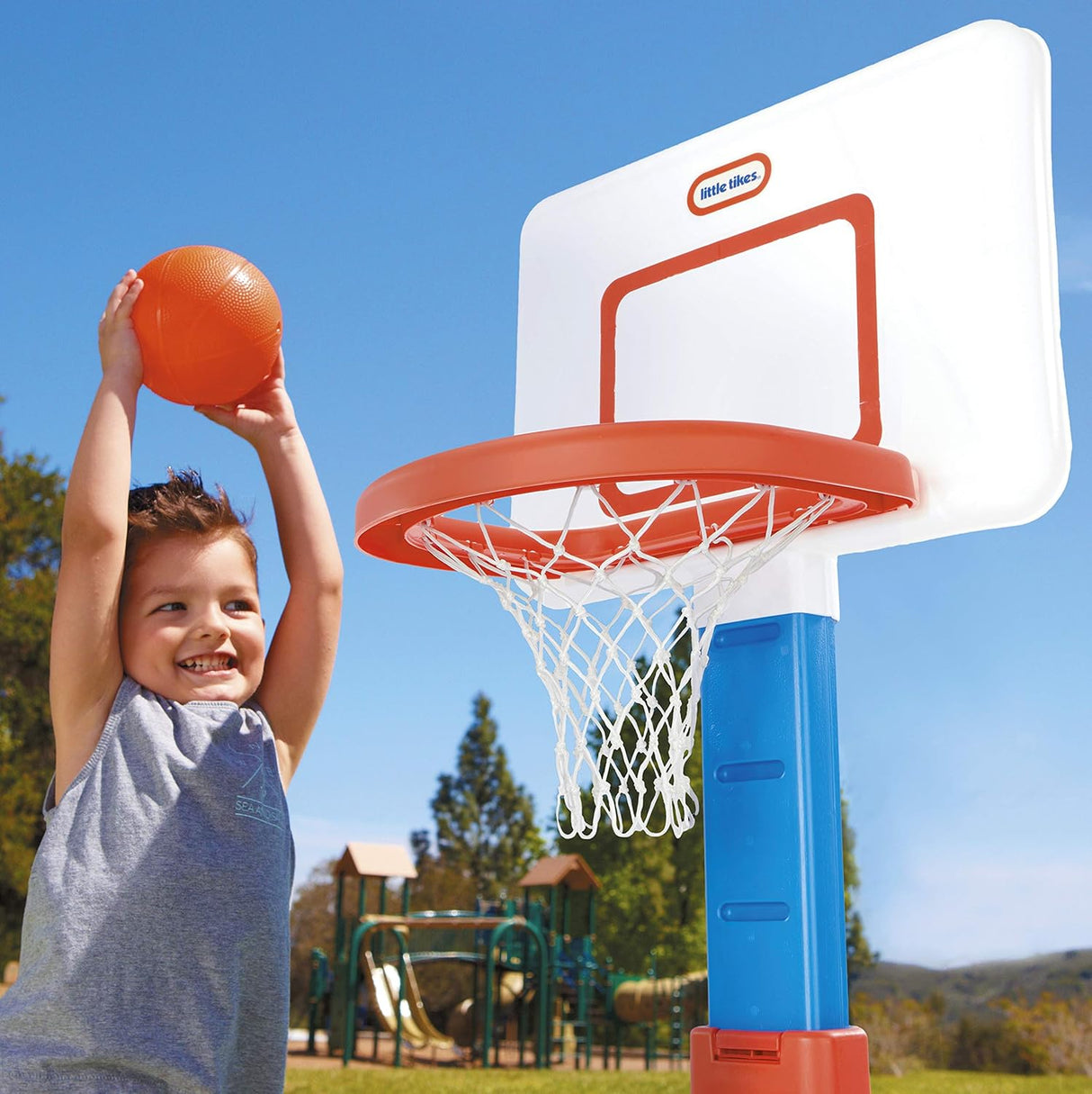 Little Tikes TotSports Easy Score Basketball Set - SWINGS/SLIDE OUTDOOR GAMES - Beattys of Loughrea