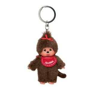 Monchhichi Classic Plush Keychain Assorted Styles - DOLLS - Beattys of Loughrea