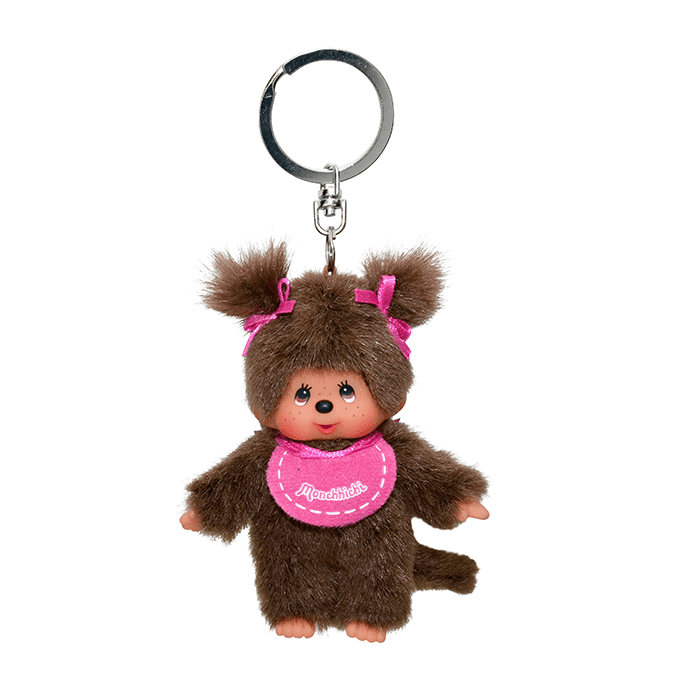 Monchhichi Classic Plush Keychain Assorted Styles - DOLLS - Beattys of Loughrea