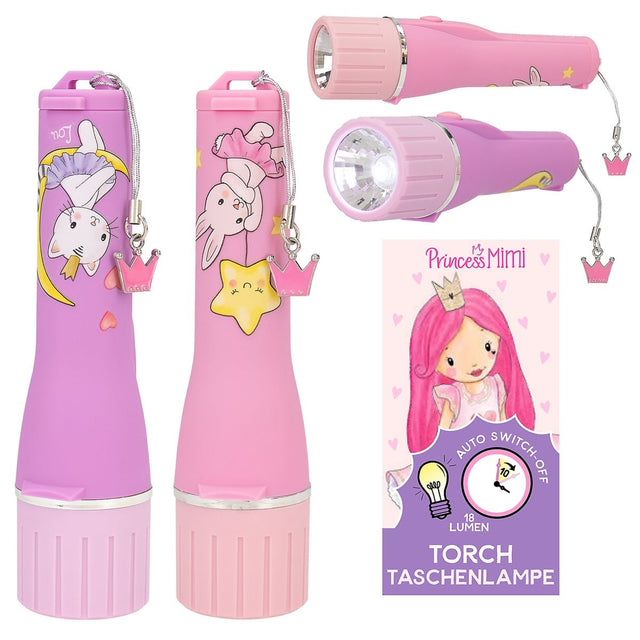 Princess Mimi Torch With Auto - Switch Off Assorted Styles - ART & CRAFT/MAGIC/AIRFIX - Beattys of Loughrea