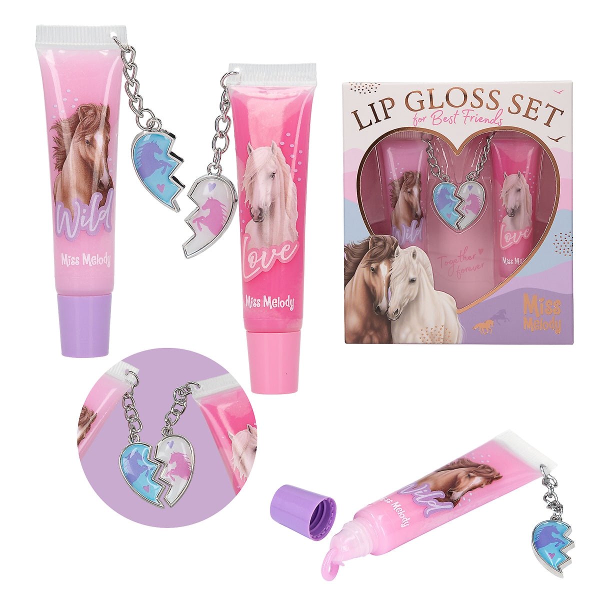 Miss Melody Lip Gloss Set BFF - JEWELLERY / HAIR ACCS - Beattys of Loughrea