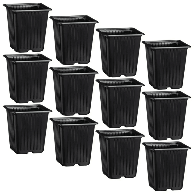 Green Blade 12 Pack Plant Pots – 9 × 9 × 10cm BB‑PP109 - INSECTICIDE/SMOKE CANE - Beattys of Loughrea