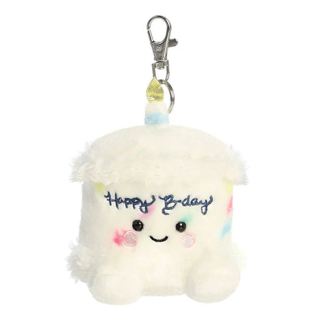 Palm Pals 4" Happy Birthday Cake Clip - On - SOFT TOYS - Beattys of Loughrea