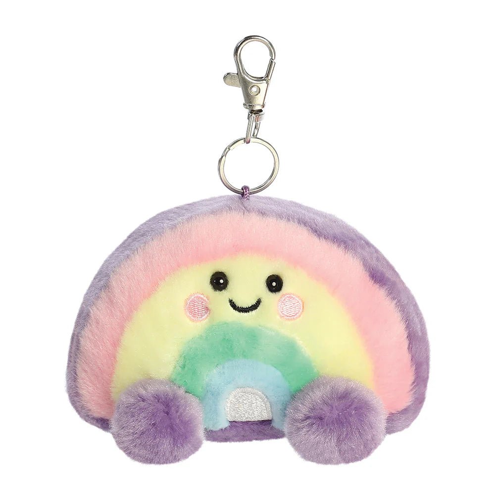 Palm Pals 4" Vivi Rainbow Clip - On - SOFT TOYS - Beattys of Loughrea