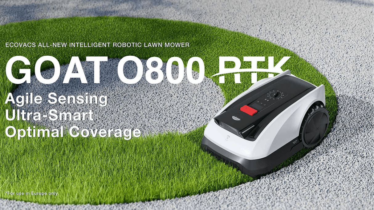Ecovacs GOAT O800 RTK - Robotic Lawn Mower - ROBOT MOWERS - Beattys of Loughrea