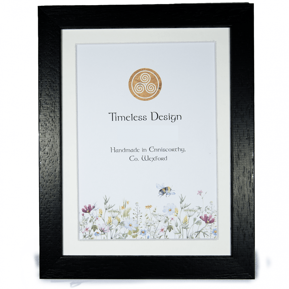 Edge Black 6x8 Frame - PHOTO FRAMES - PLATED, GILT, STONE - Beattys of Loughrea