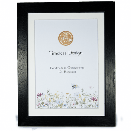 Edge Black 6x8 Frame - PHOTO FRAMES - PLATED, GILT, STONE - Beattys of Loughrea