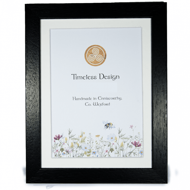 Edge Black 6x8 Frame - PHOTO FRAMES - PLATED, GILT, STONE - Beattys of Loughrea