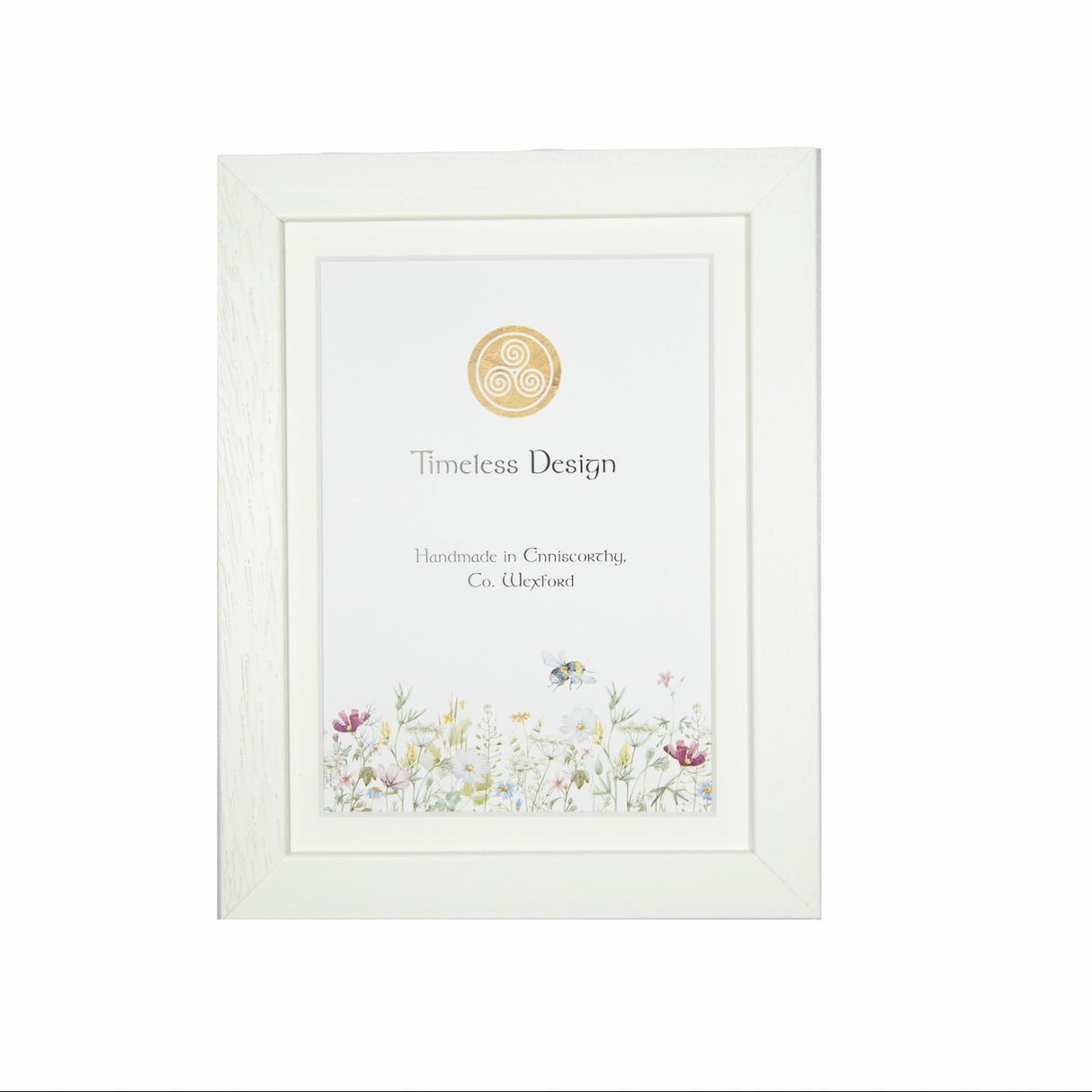 Edge White 6x8 Frame - PHOTO FRAMES - PLATED, GILT, STONE - Beattys of Loughrea