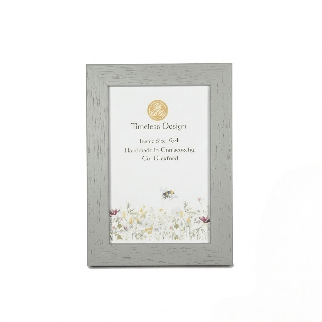 Edge Grey 4x6 Frame - PHOTO FRAMES - PLATED, GILT, STONE - Beattys of Loughrea
