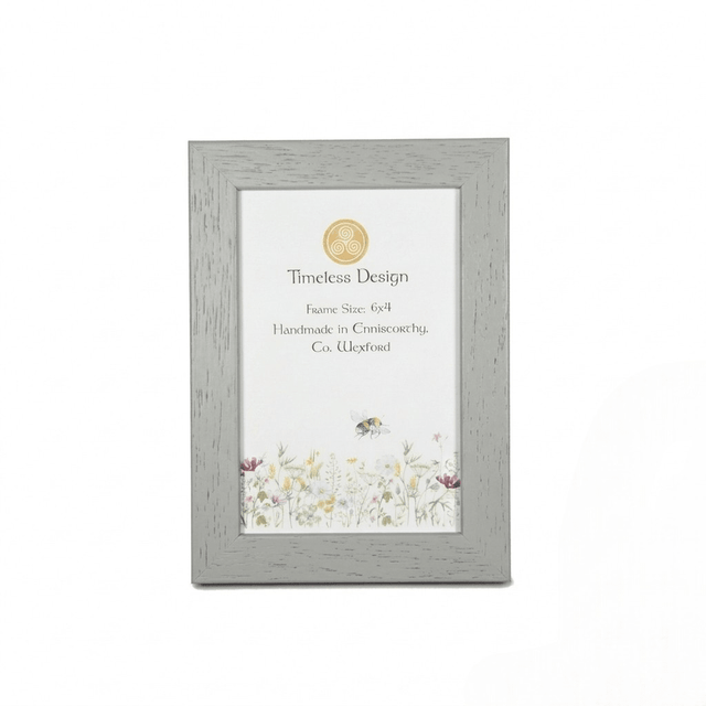 Edge Grey 4x6 Frame - PHOTO FRAMES - PLATED, GILT, STONE - Beattys of Loughrea