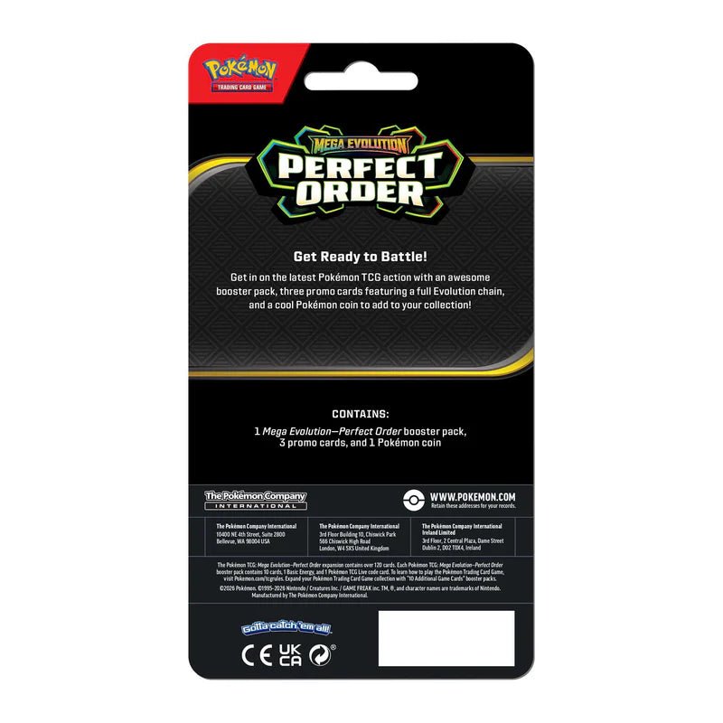 Pokémon TCG: Mega Evolution Perfect Order - Premium Checklane - HALLOWEEN, PKT MONEY, JOKE - Beattys of Loughrea