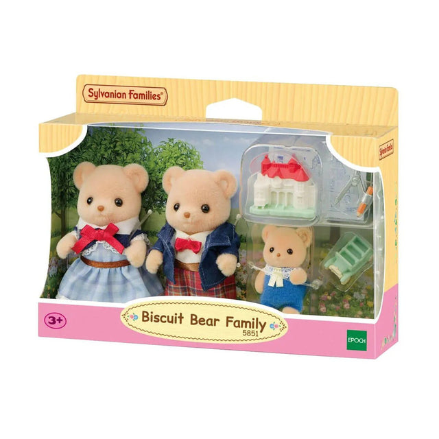 Sylvanian The Biscuit Bear Family - SYLVANIAN / BEANIE BABIES - Beattys of Loughrea