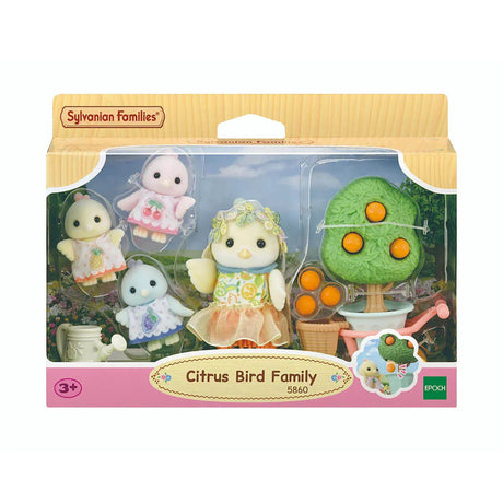 Sylvanian Families Citrus Bird Family - SYLVANIAN / BEANIE BABIES - Beattys of Loughrea