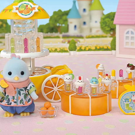 Sylvanian Citrus Bird Juice Stand - SYLVANIAN / BEANIE BABIES - Beattys of Loughrea