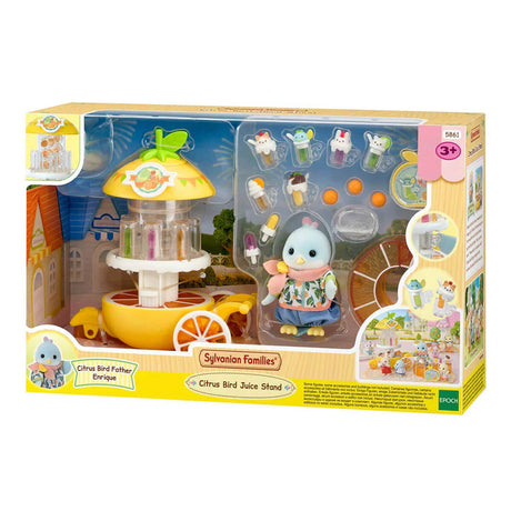 Sylvanian Citrus Bird Juice Stand - SYLVANIAN / BEANIE BABIES - Beattys of Loughrea