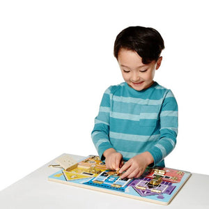 Wooden Latches Board - BABY TOYS - Beattys of Loughrea