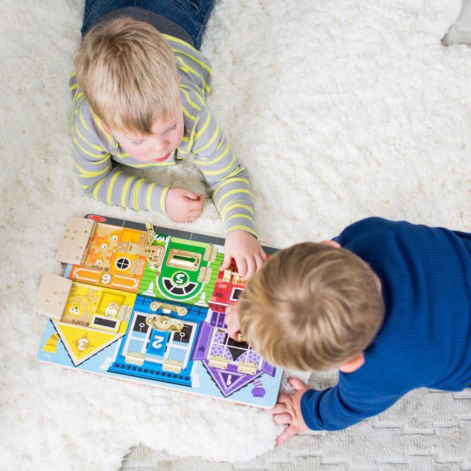 Wooden Latches Board - BABY TOYS - Beattys of Loughrea
