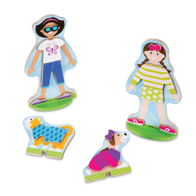 Best Friends Magnetic Dress - Up Play Set - BABY TOYS - Beattys of Loughrea