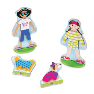 Best Friends Magnetic Dress - Up Play Set - BABY TOYS - Beattys of Loughrea
