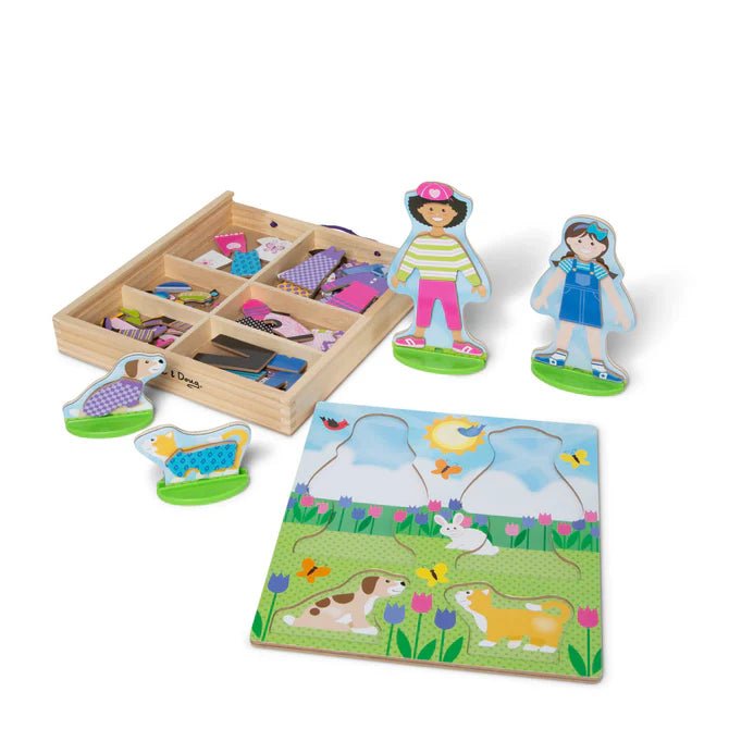 Best Friends Magnetic Dress - Up Play Set - BABY TOYS - Beattys of Loughrea