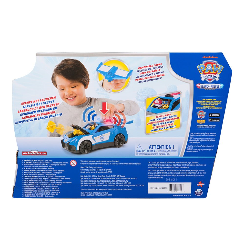 Paw Patrol Search & Rescue Chase Cruiser - BABY TOYS - Beattys of Loughrea