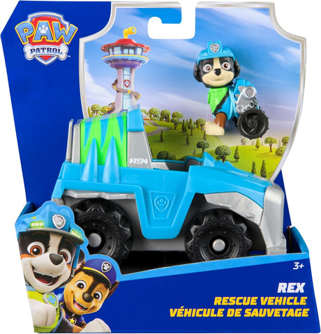 Paw Patrol: Core Basic Vehicle - Rex - BABY TOYS - Beattys of Loughrea