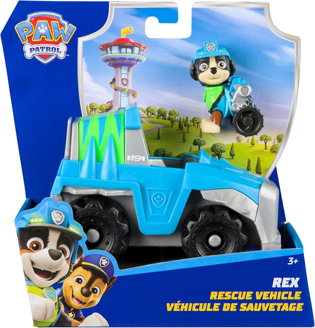 Paw Patrol: Core Basic Vehicle - Rex - BABY TOYS - Beattys of Loughrea