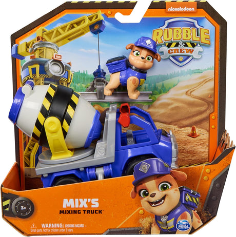 Rubble & Crew: Mix's Cement Mixer Truck - BABY TOYS - Beattys of Loughrea