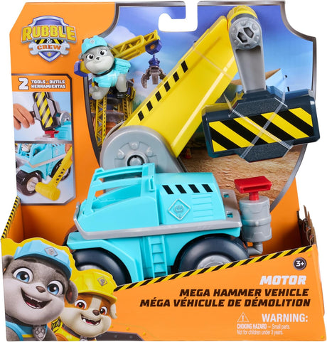 Rubble & Crew: Motor's Mega Hammer Vehicle - BABY TOYS - Beattys of Loughrea