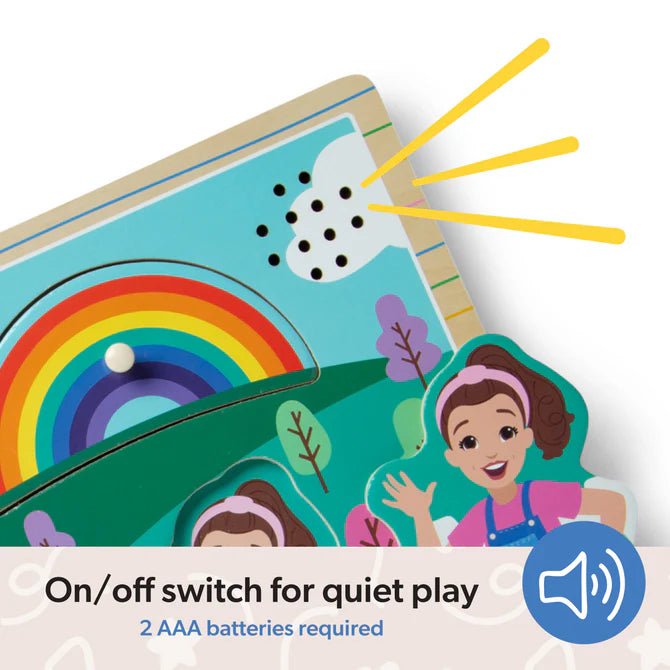 Ms. Rachel Wooden Song Puzzle - BABY TOYS - Beattys of Loughrea