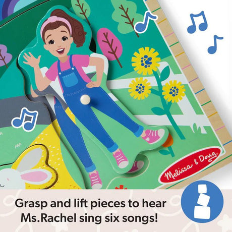 Ms. Rachel Wooden Song Puzzle - BABY TOYS - Beattys of Loughrea