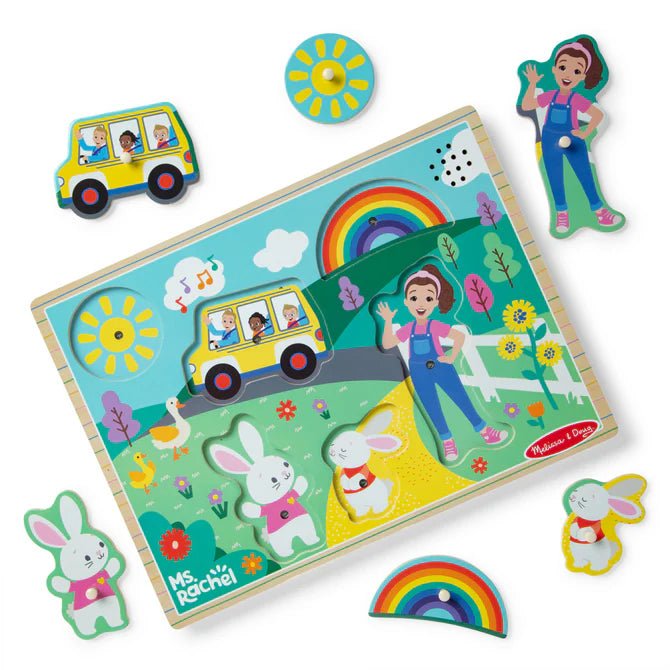 Ms. Rachel Wooden Song Puzzle - BABY TOYS - Beattys of Loughrea
