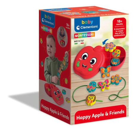 Happy Apple Bead & Lacing - BABY TOYS - Beattys of Loughrea