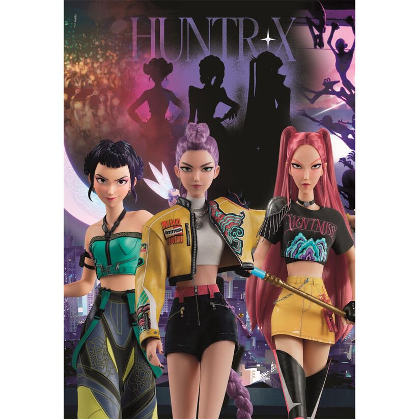 KPop Demon Hunters 500 Piece Jigsaw - JIGSAWS - Beattys of Loughrea
