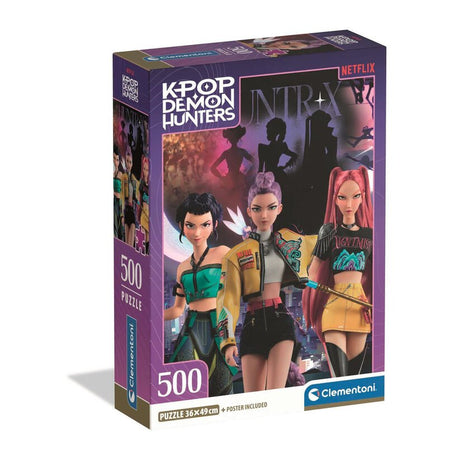 KPop Demon Hunters 500 Piece Jigsaw - JIGSAWS - Beattys of Loughrea