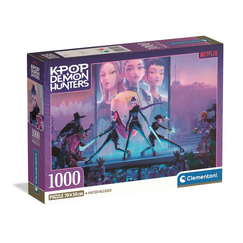 KPop Demon Hunters 1000 Piece Jigsaw - JIGSAWS - Beattys of Loughrea