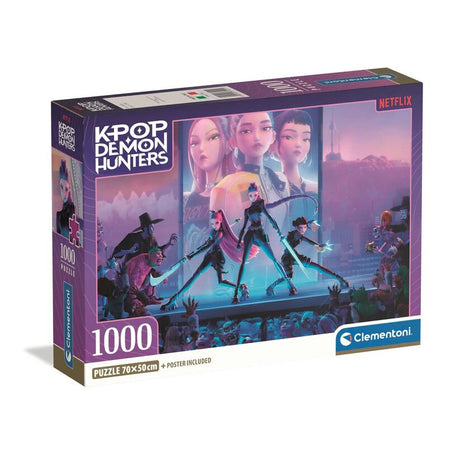 KPop Demon Hunters 1000 Piece Jigsaw - JIGSAWS - Beattys of Loughrea