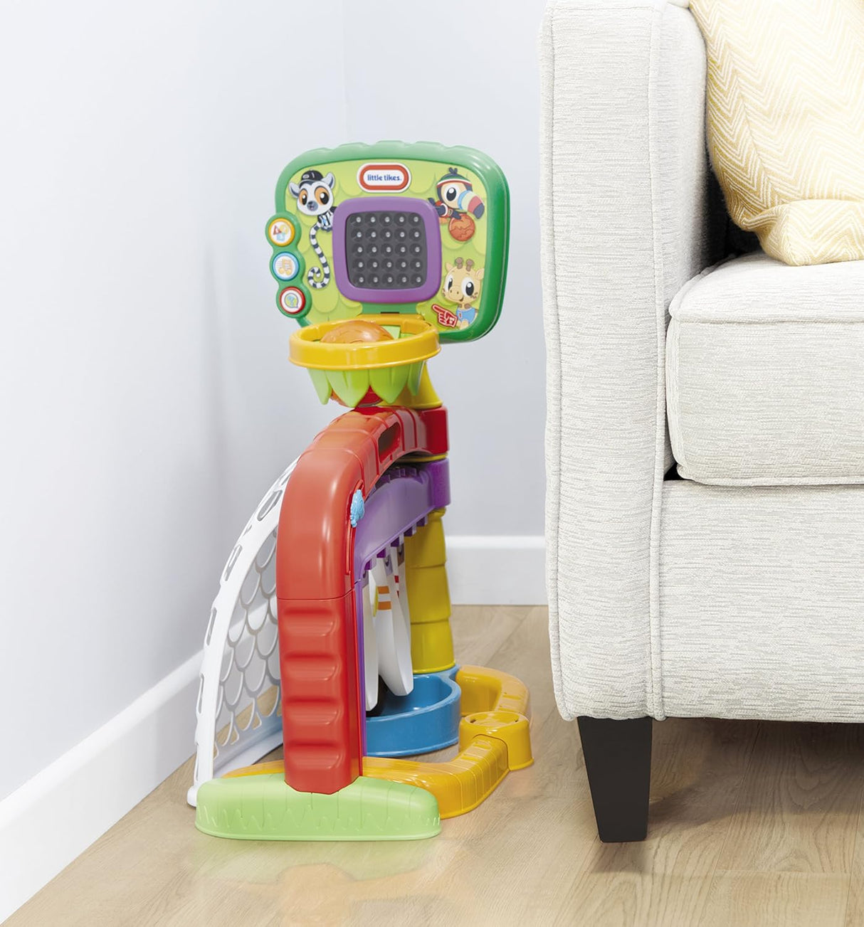Little Tikes 3 - in - 1 Sports Zone - SWINGS/SLIDE OUTDOOR GAMES - Beattys of Loughrea