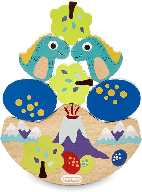 Wooden Critters Balancing Toy - Dino - BABY TOYS - Beattys of Loughrea