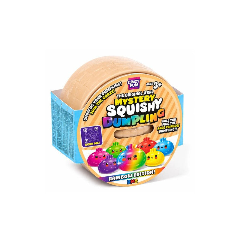 Crazy Fun Mystery Squishy Dumpling – Rainbow Edition