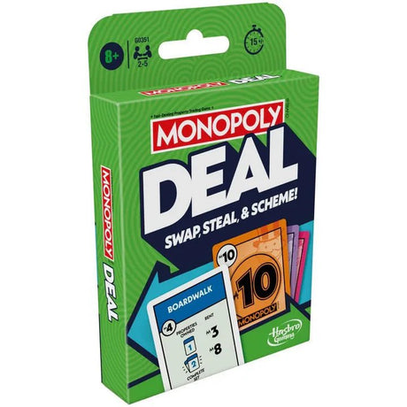 Monopoly Deal - BOARD GAMES / DVD GAMES - Beattys of Loughrea