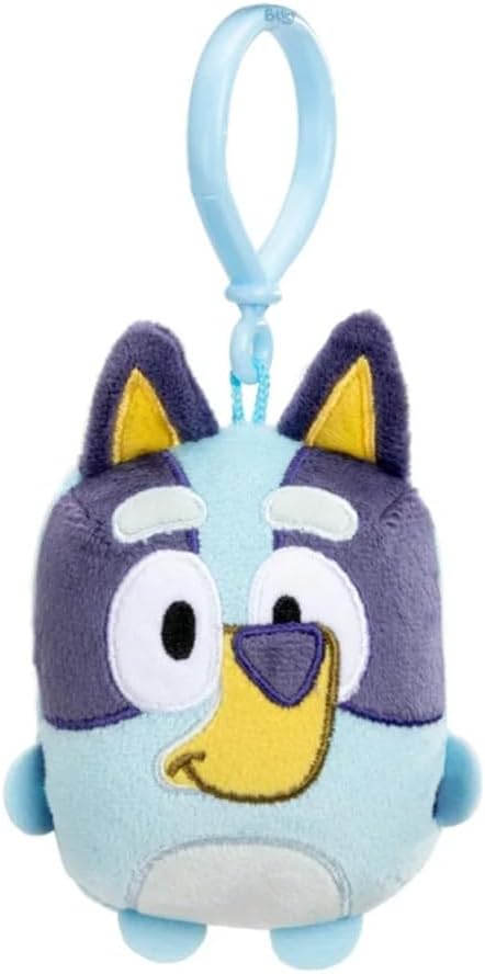 Bluey Mini Plush with Clip - SOFT TOYS - Beattys of Loughrea