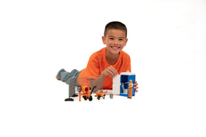 Bruder 62008 bworld Construction Site Set - FARMS/TRACTORS/BUILDING - Beattys of Loughrea